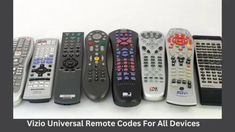 Vizio Universal Remote Codes For All Devices