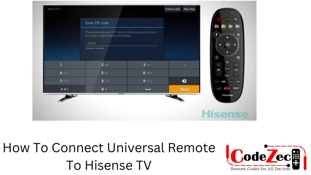 How To Connect Universal Remote To Hisense TV