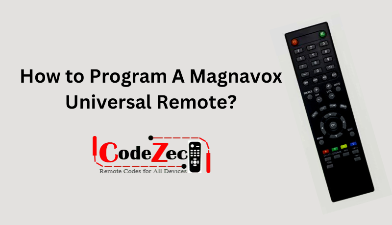 How To Program A Magnavox Universal Remote