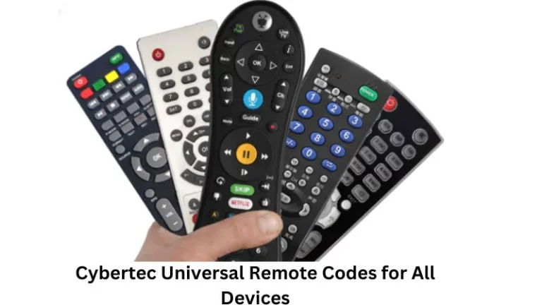 Cybertec Universal Remote Codes for All Devices