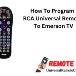 How To Program RCA Remote To Emerson TV