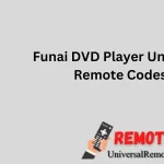 Funai DVD Player Universal Remote Codes