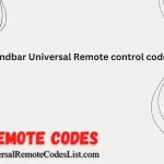 LG Soundbar Universal Remote control codes