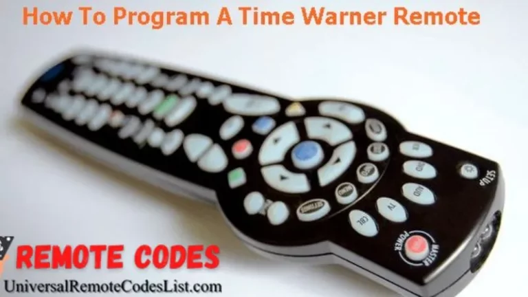 How To Program Time Warner Remote